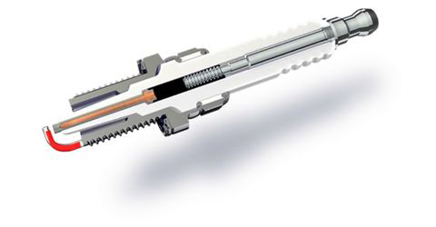 parts of a spark plug ground electrode